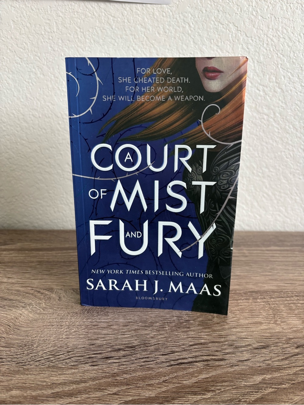 OOP A Court of Mist and Fury Blue Paperback